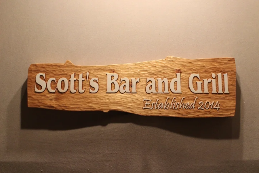 Bar signs, tavern signs, home bar signs, pub signs, craft beer signs by Fox Wood Signs