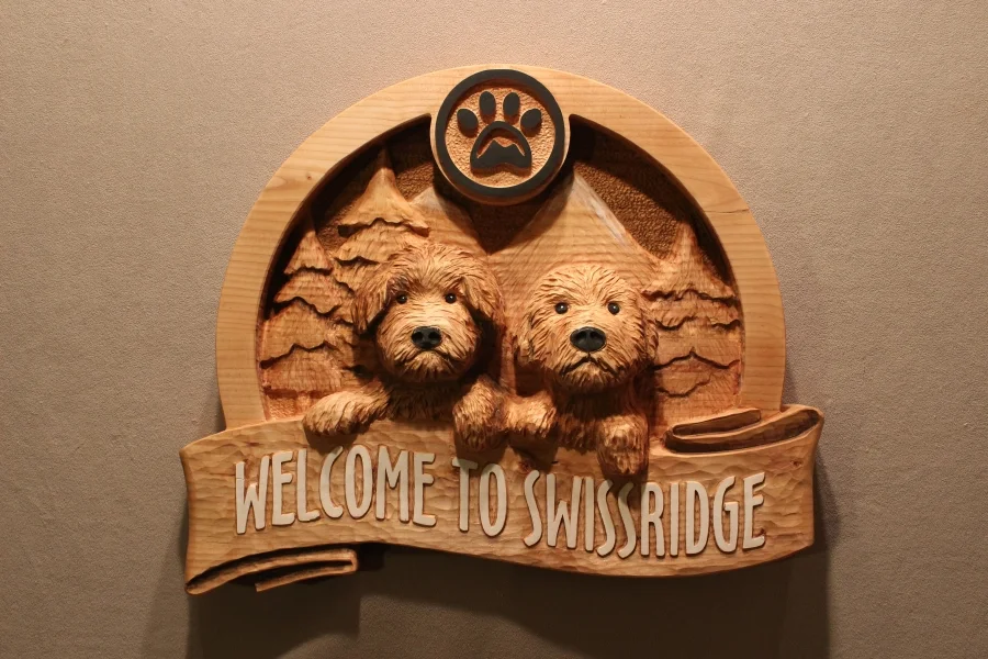 Dog Signs, Pet signs, dog memorial signs, pet memorial signs by Fox Wood Signs