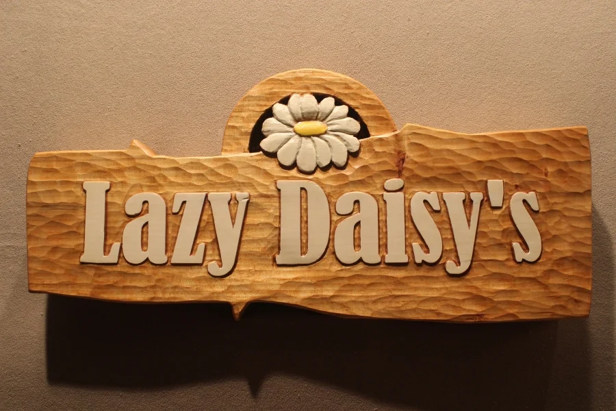 Custom Carved Home signs by Fox Wood Signs