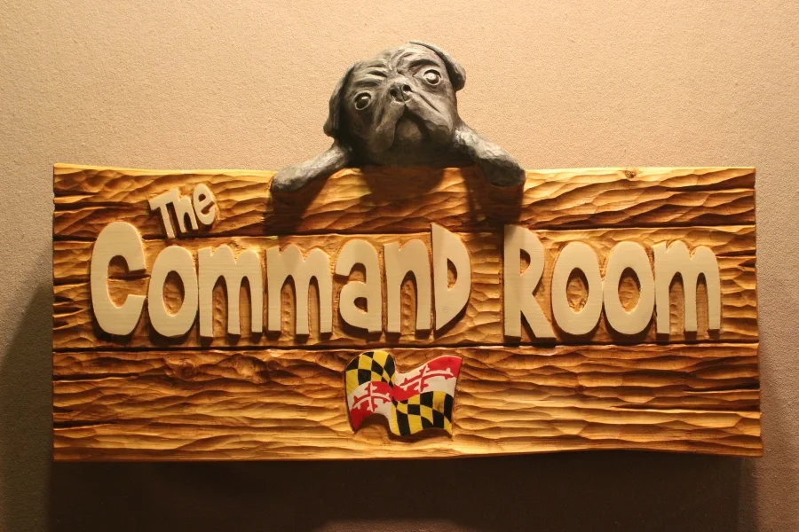 Dog Signs, Pug Signs, pets signs by Fox Wood Signs