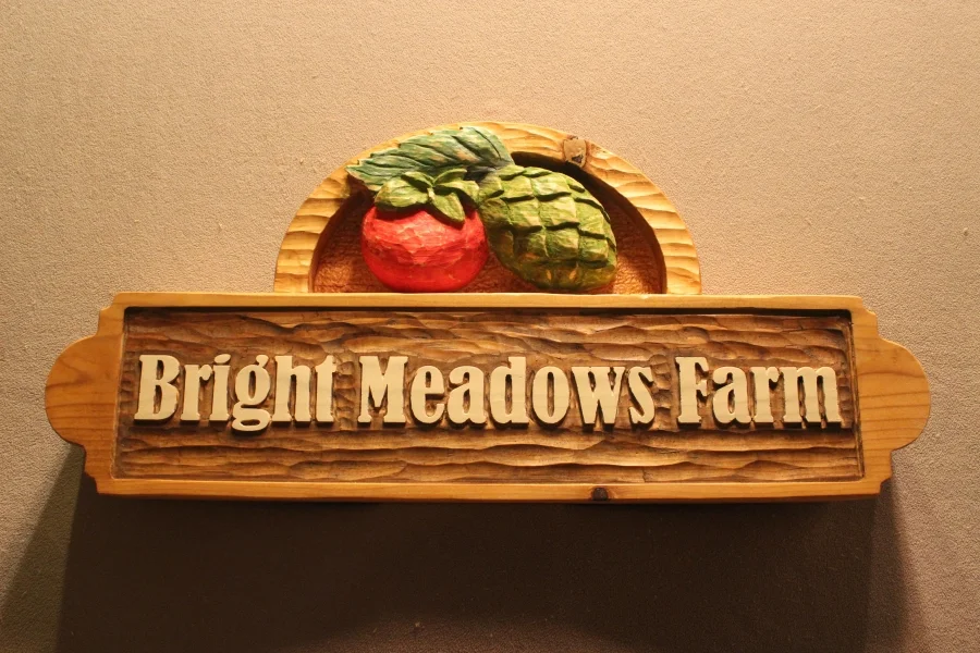 Custom Farm signs by Fox Wood Signs