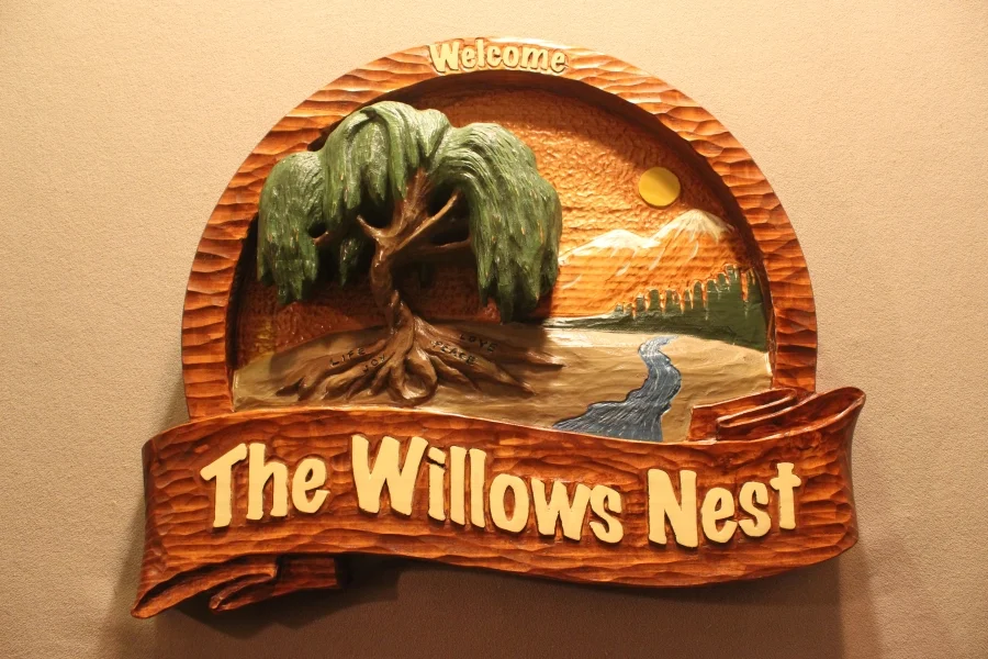 Home sings, cottage signs, cabin signs by Fox Wood Signs