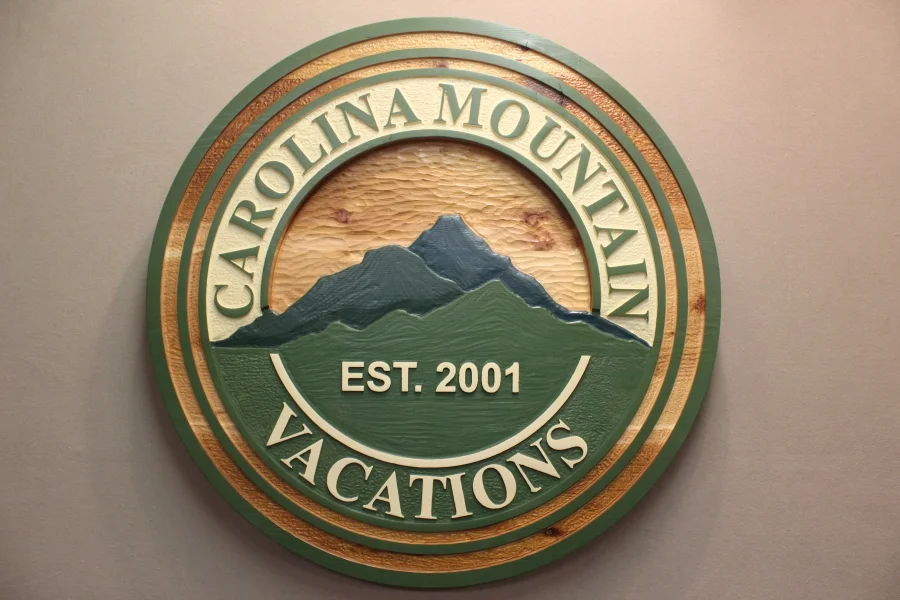 Mountain home signs, cabin signs, cottage signs by Fox Wood Signs