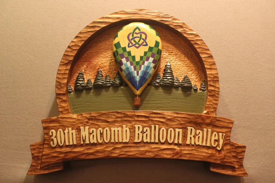 Custom carved wood signs by Fox Wood Signs