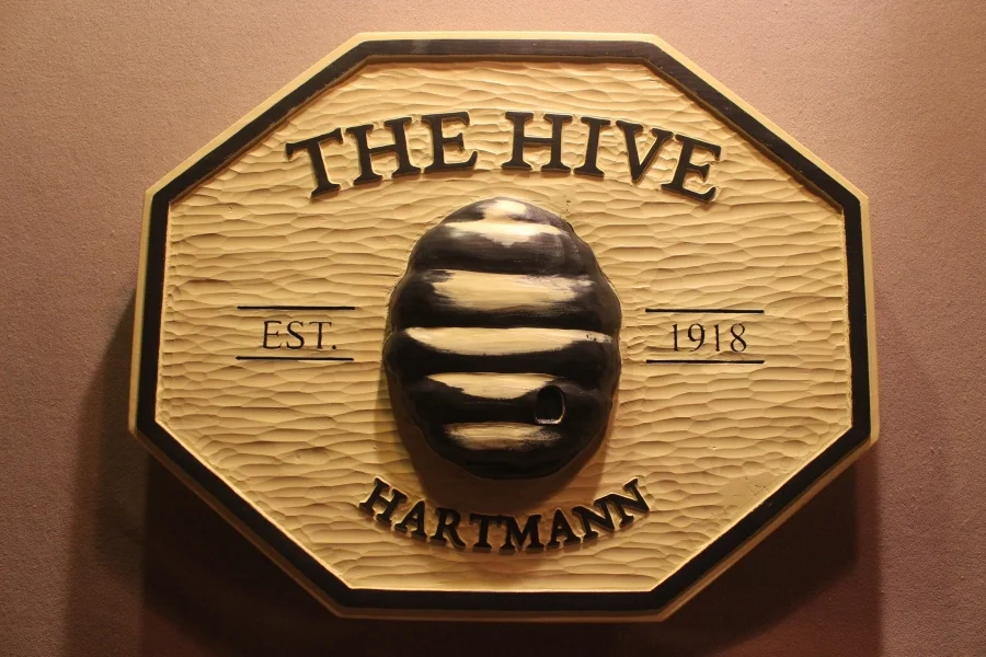 Home signs, family signs, house signs, cottage signs, bee hive signs by Fox Wood Signs