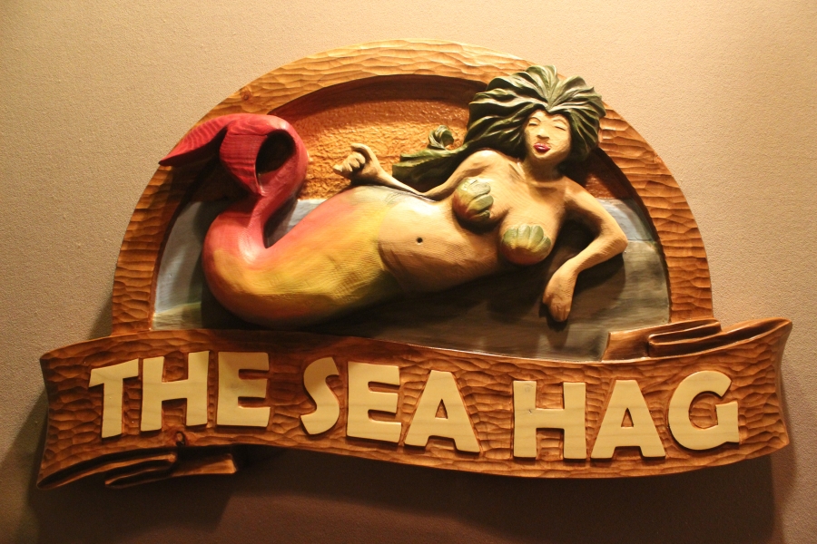 Mermaid signs, Pirate signs, nautical signs, boat signs, ship signs by Fox Wood Signs