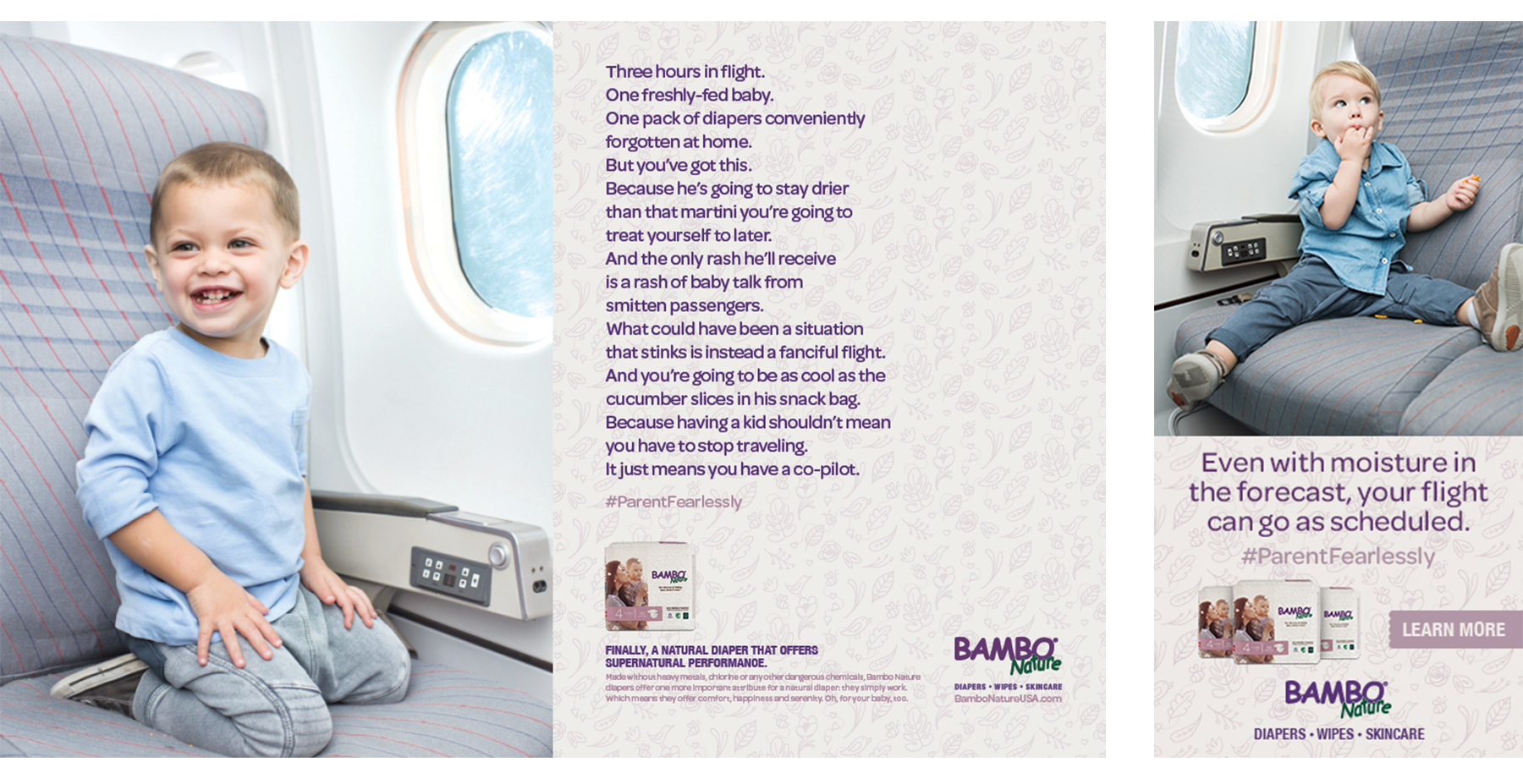 Toddler Diaper: Print & Banner Ads