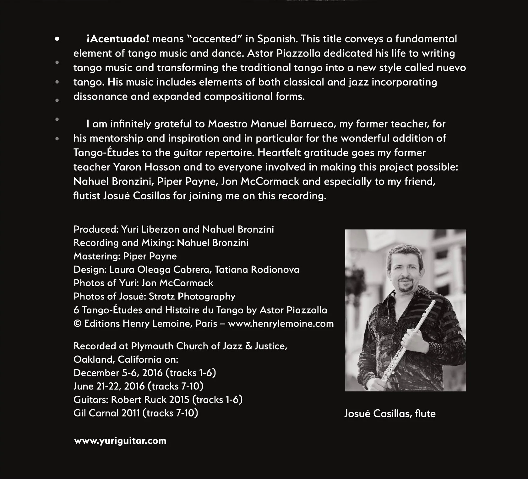 Liner Notes