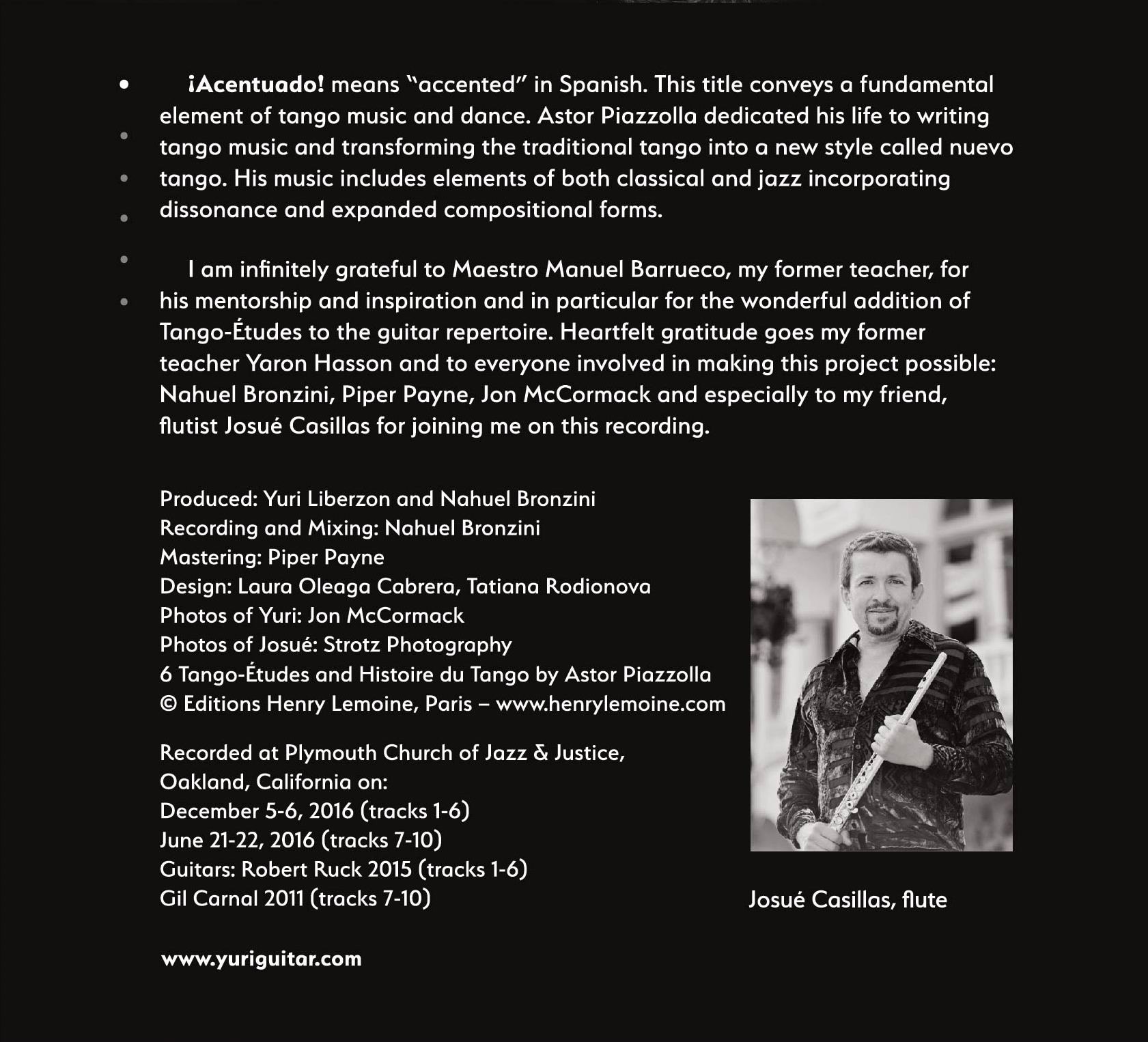 Liner Notes