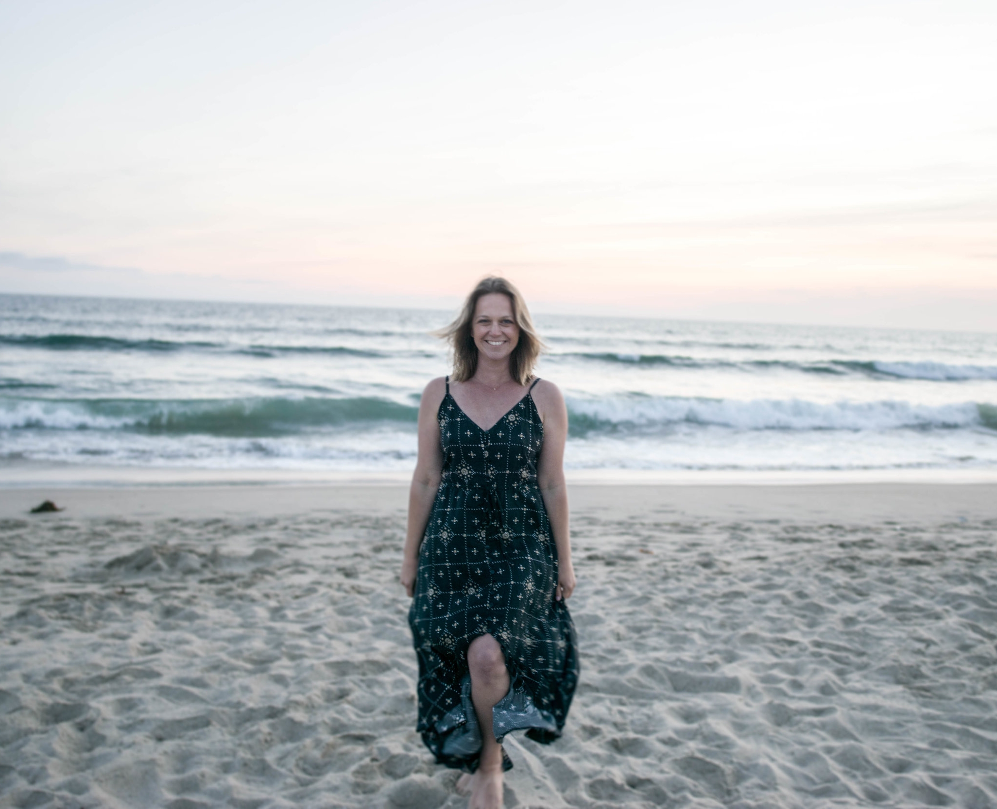 Jill in her element on Venice beach!