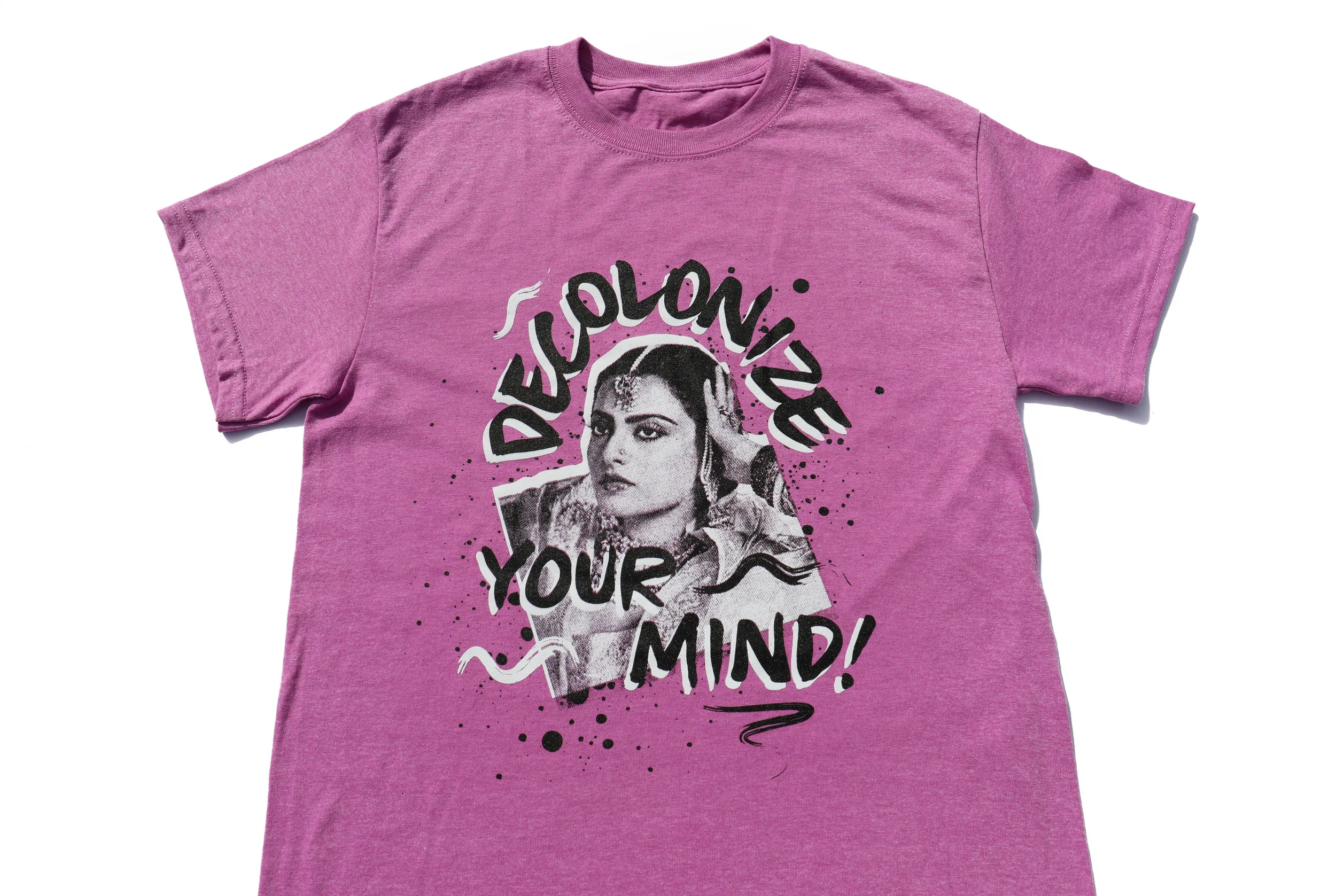 Decolonize Your Mind Tee - Violet