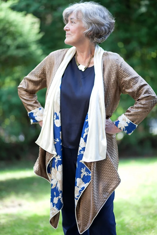 Reversible Kimono Jacket