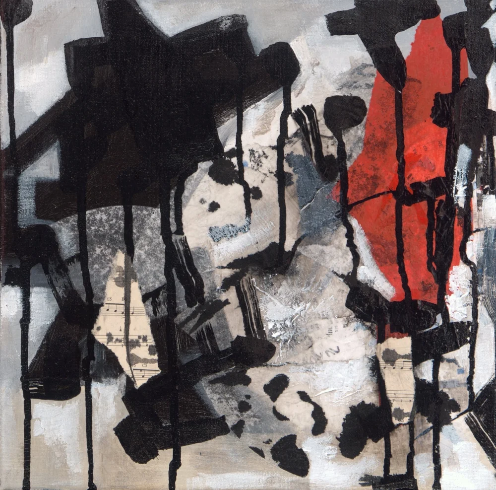 "777" Mixed media on canvas