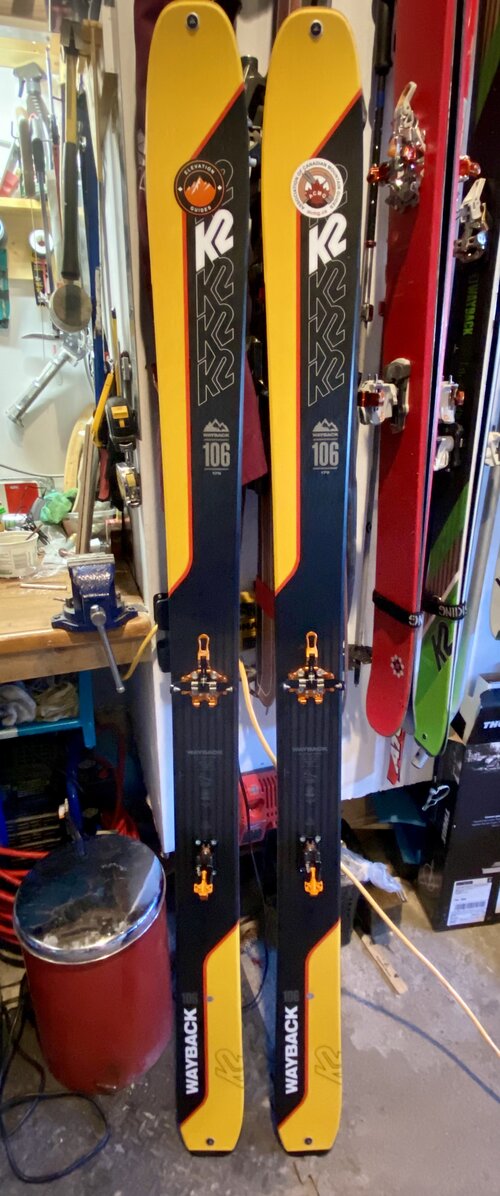 K2 Wayback 106 skis: 20/21 model — Elevation Guides