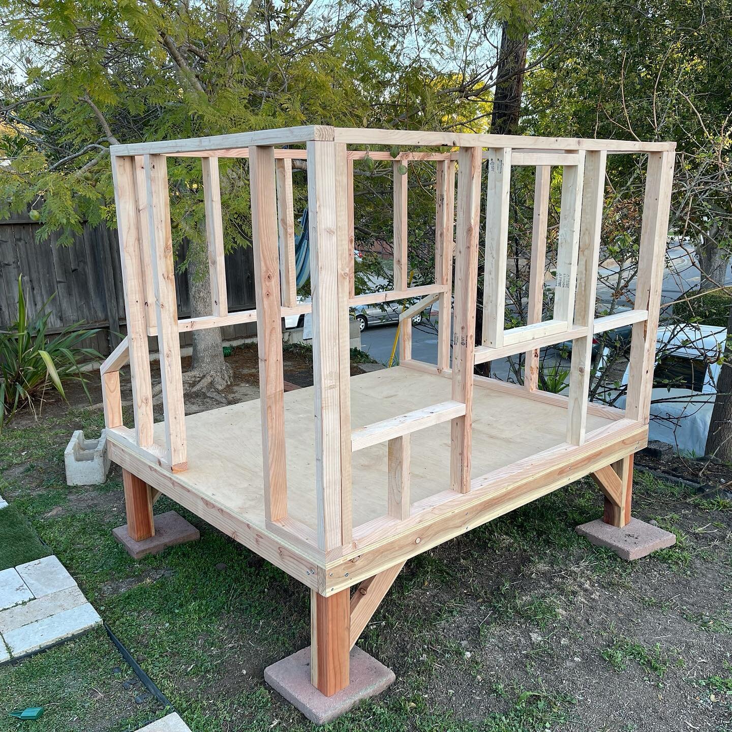 Stay tuned for a new video - we built a chicken coop! Can&rsquo;t wait to share the whole project and everything we learned with you!