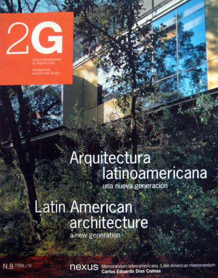 Revista 2G - n.8 | 1998 Arquitectura Latinoamericana - una nueva generación