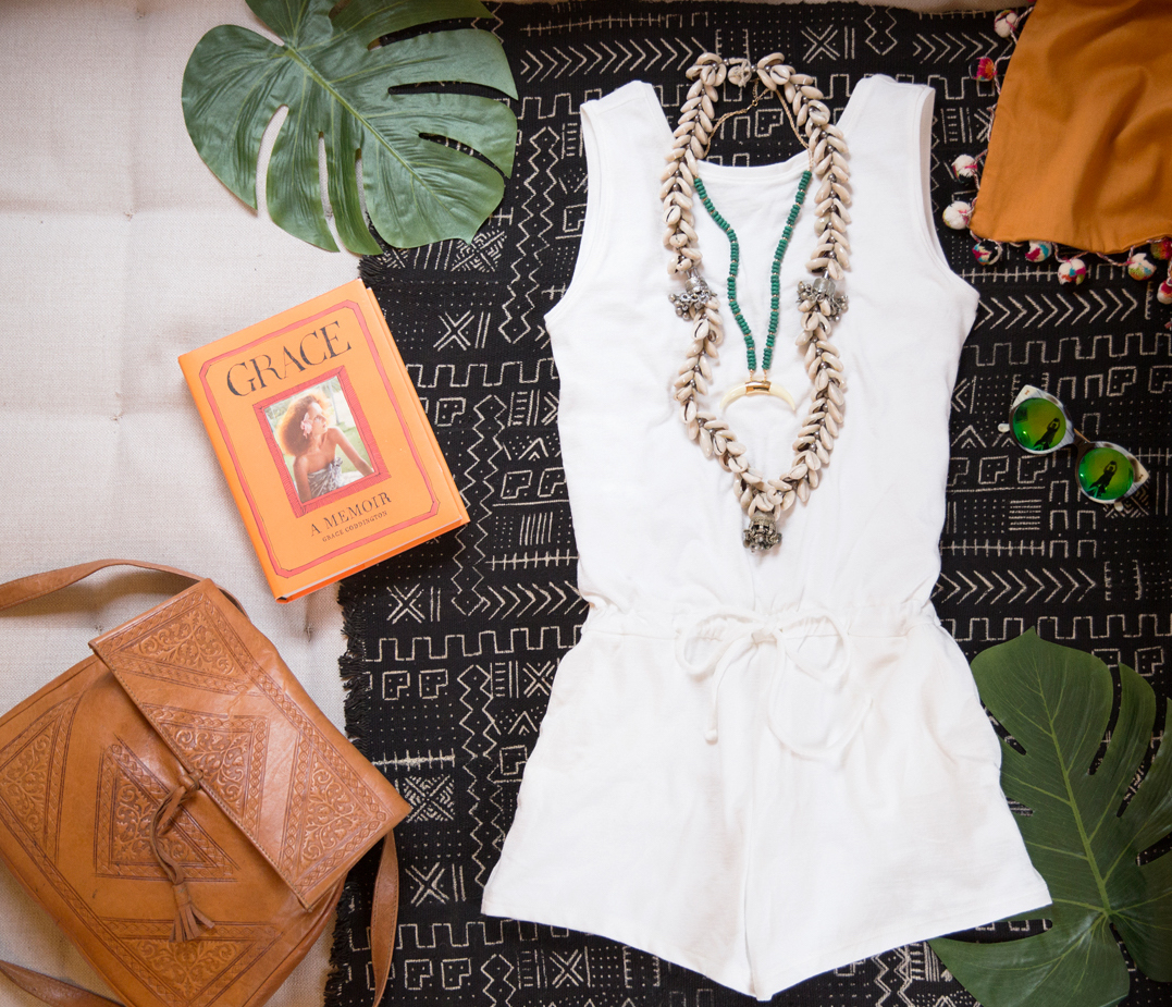  Gap capsule collection by Rocky Barnes, flat lays and on-body wardrobe styled by ModernBoheme 