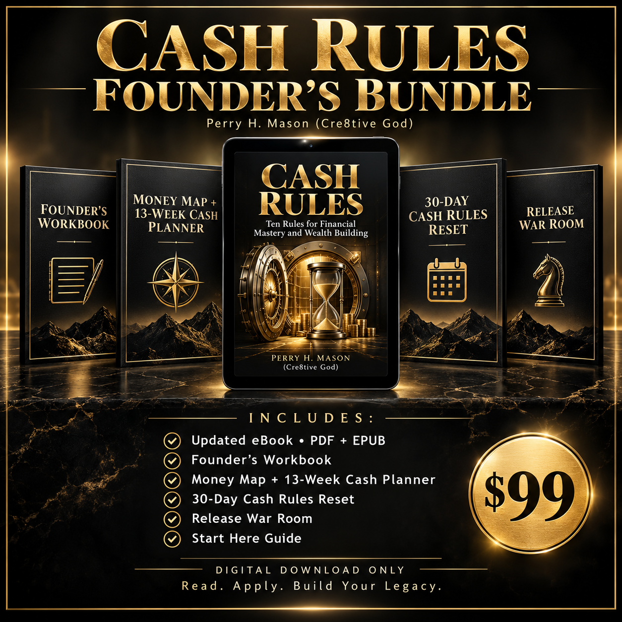 CASH RULES — Founder’s Bundle