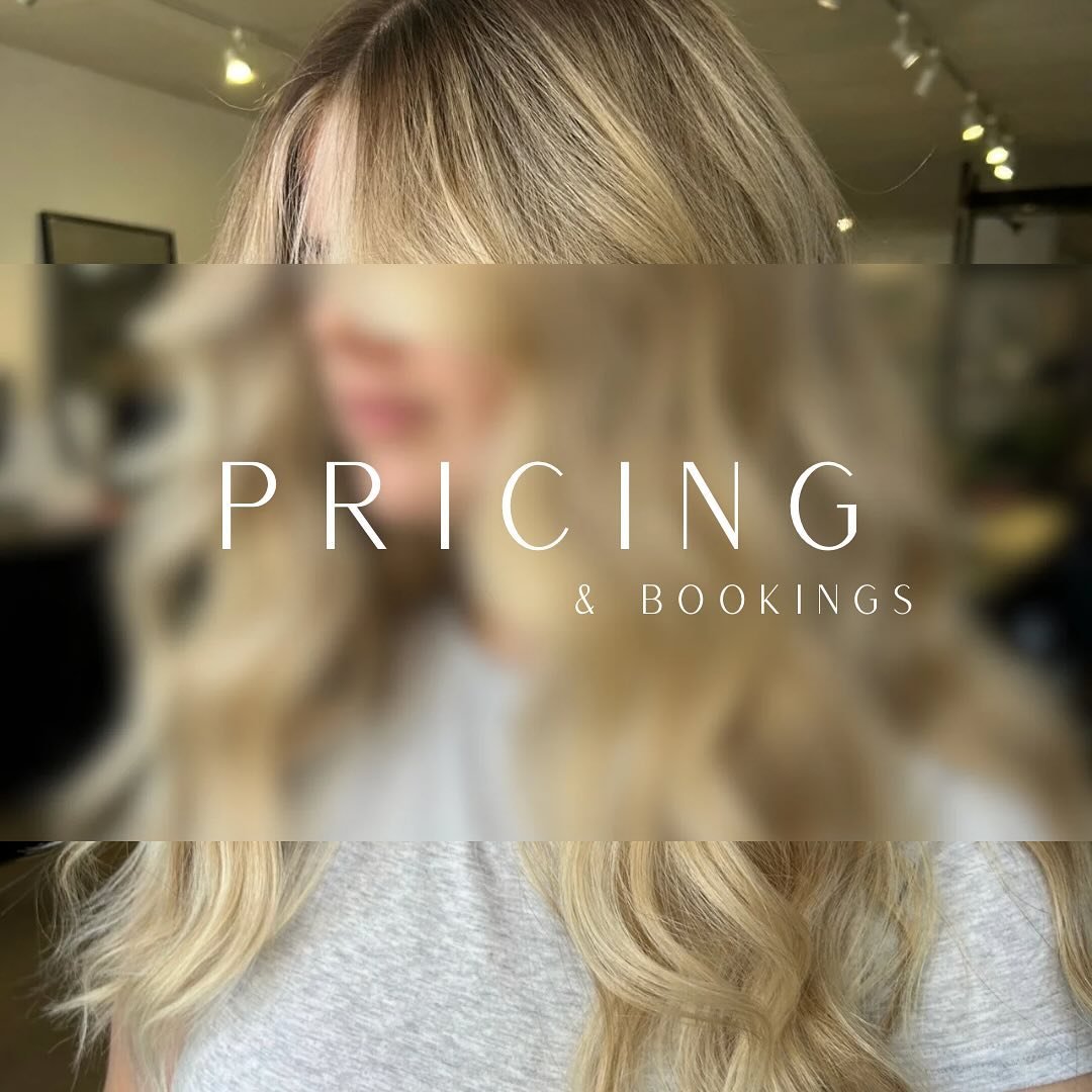 Our Tiered Pricing! 

To reflect our teams diverse skills and expertise we have implemented new tiered pricing based on training and expertise 

Starting from our Emerging Stylist, Creative Artist, Artistic Senior and our top tier our Master Stylist.