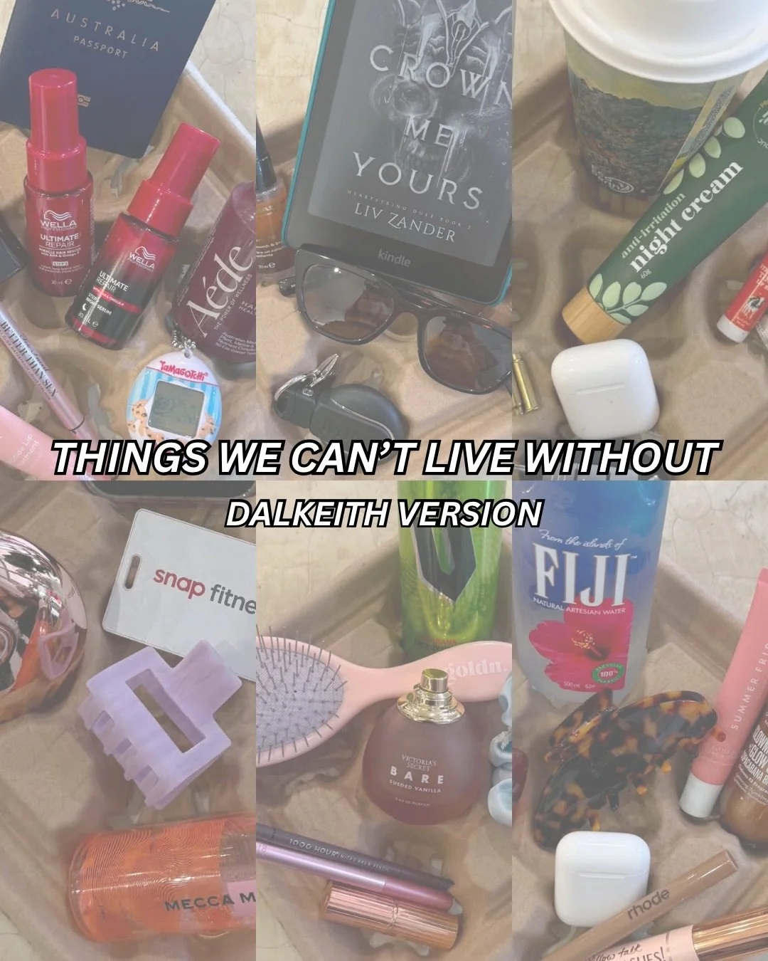 THINGS WE CAN&rsquo;T LIVE WITHOUT 💌
Dalkeith Version 

Which ones your fave 🙊

BoBlonde | Perths Best Hair 
#perthhairdressers #thingswecantlivewithout #blondehair #perthblondes