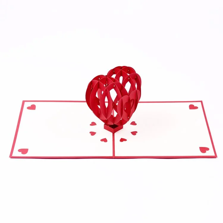 3D Heart Pop Up Card