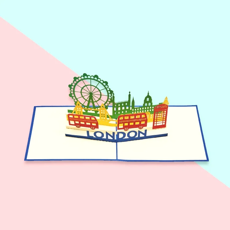 London Pop Up Card