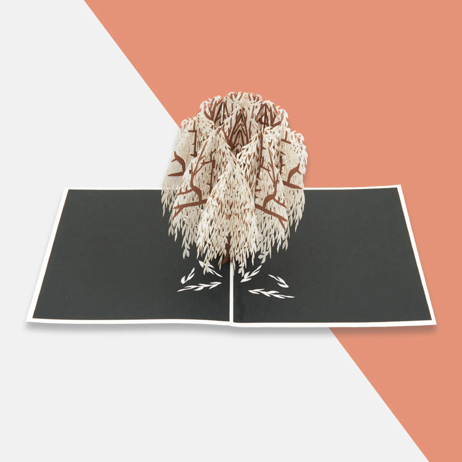 Willow Tree Pop Up Card (White)