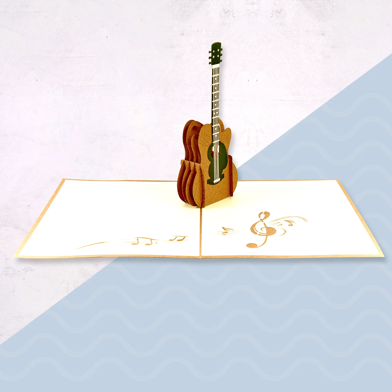 Guitar Pop Up Card
