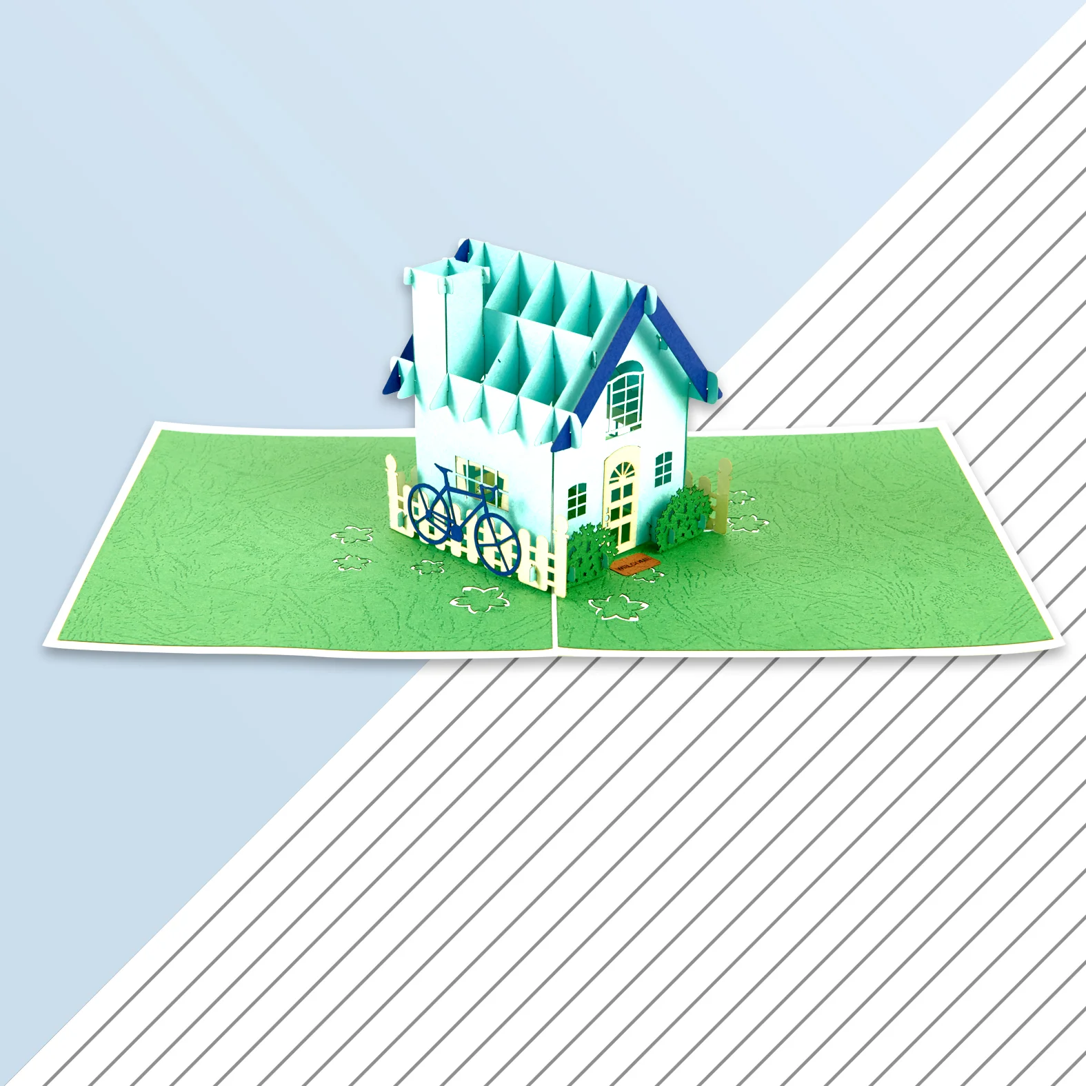 New House Pop Up Card