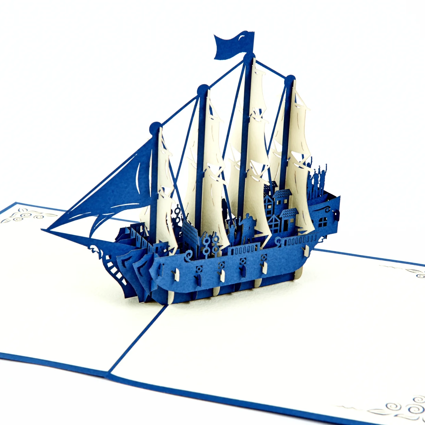 Boat/ Ship Pop Up Card