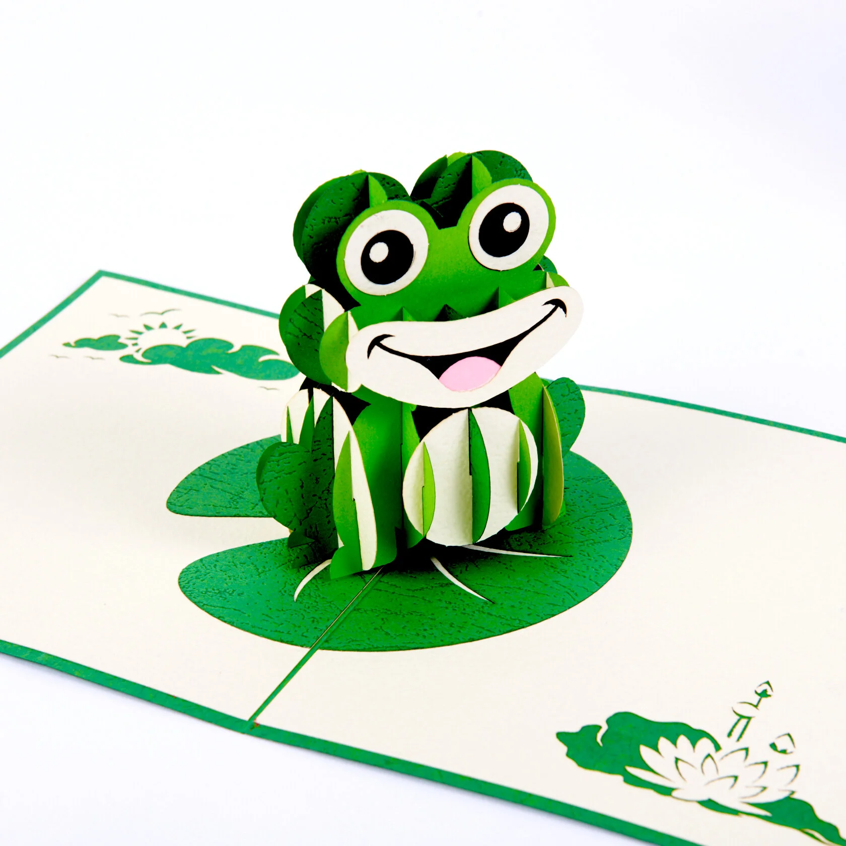 Frog Pop Up Card