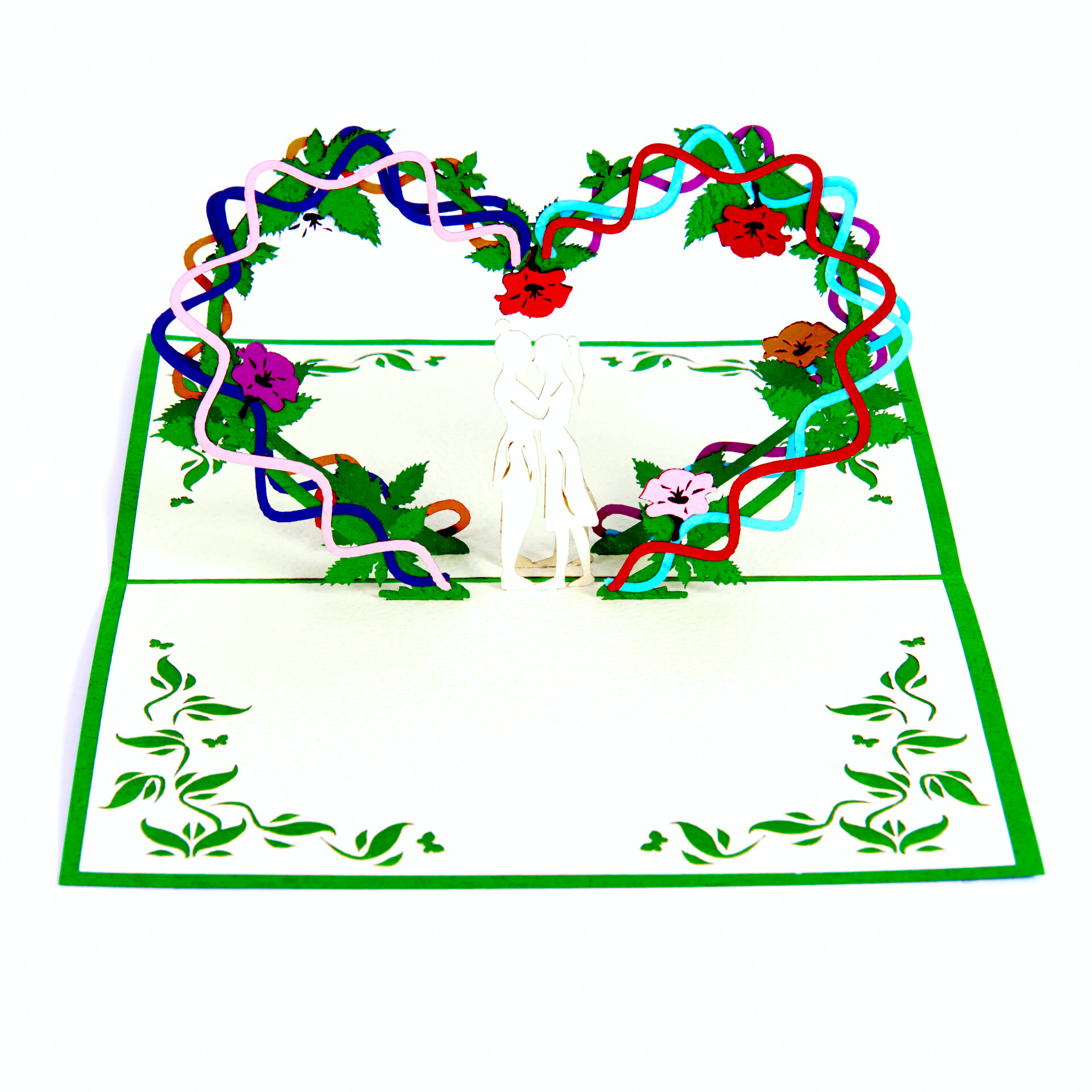 Mrs & Mrs Pop Up Card