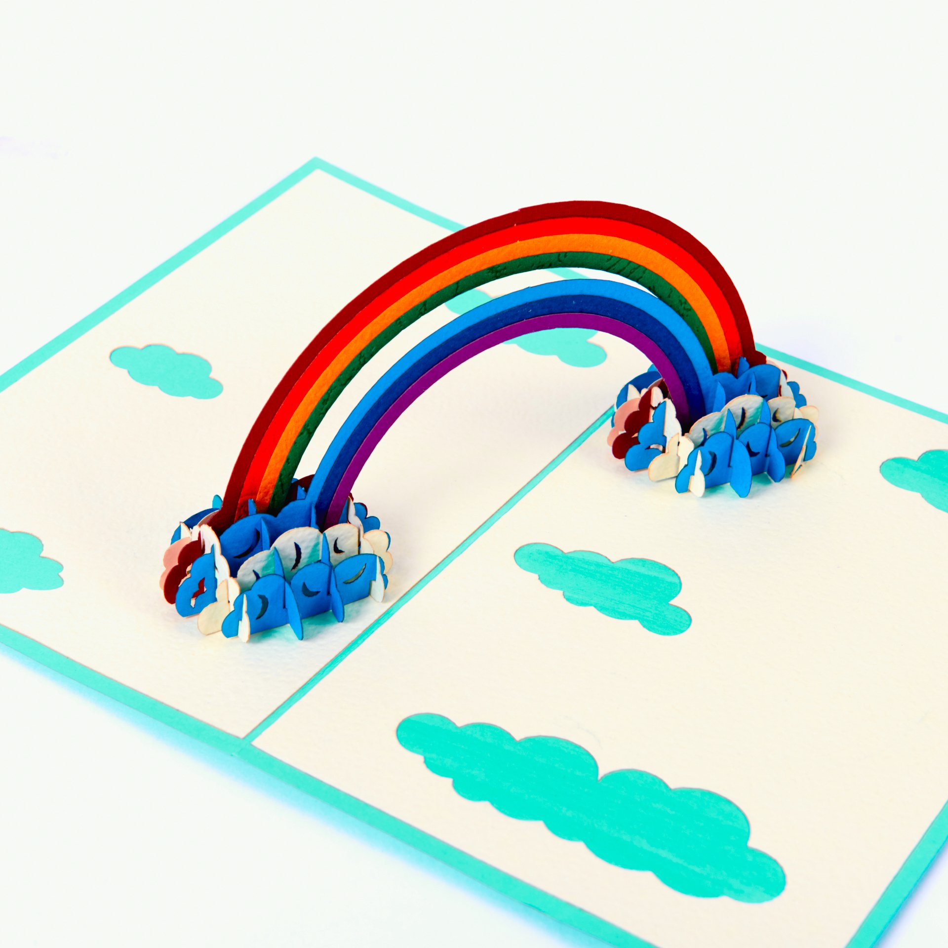 Rainbow Pop Up Card