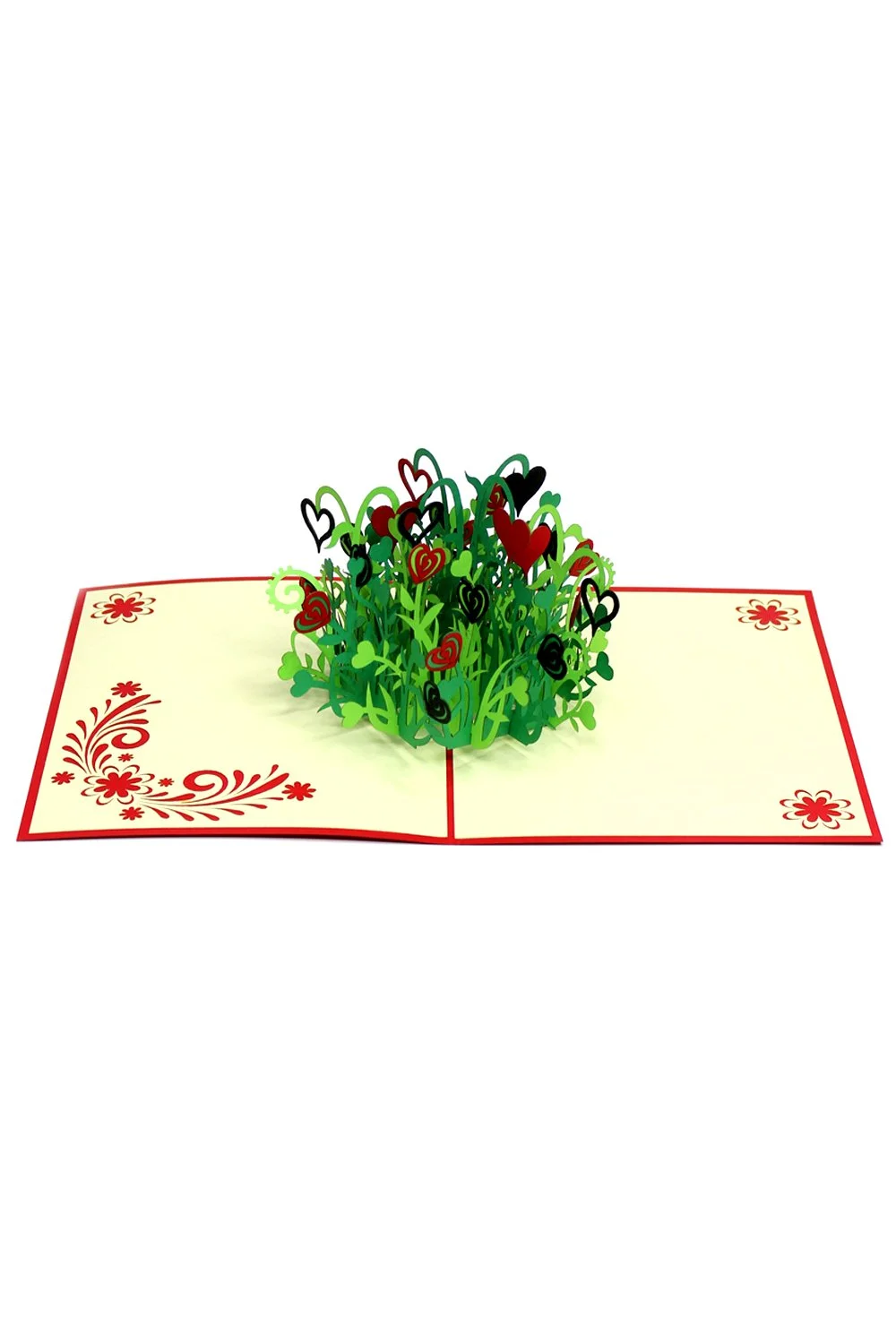 Heart Garden Pop Up Card