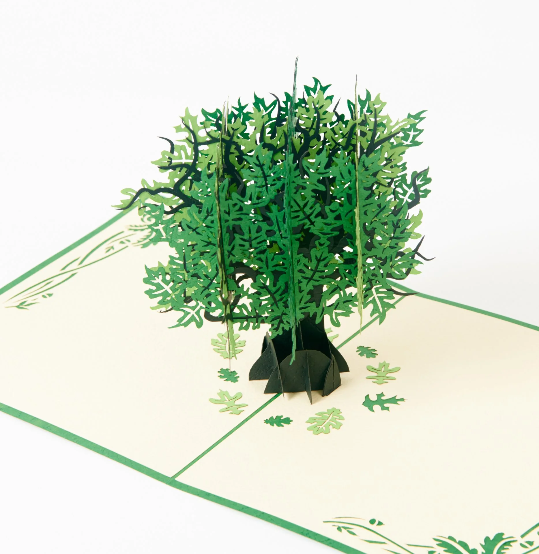 Old Oak Tree Pop Up Card ~
