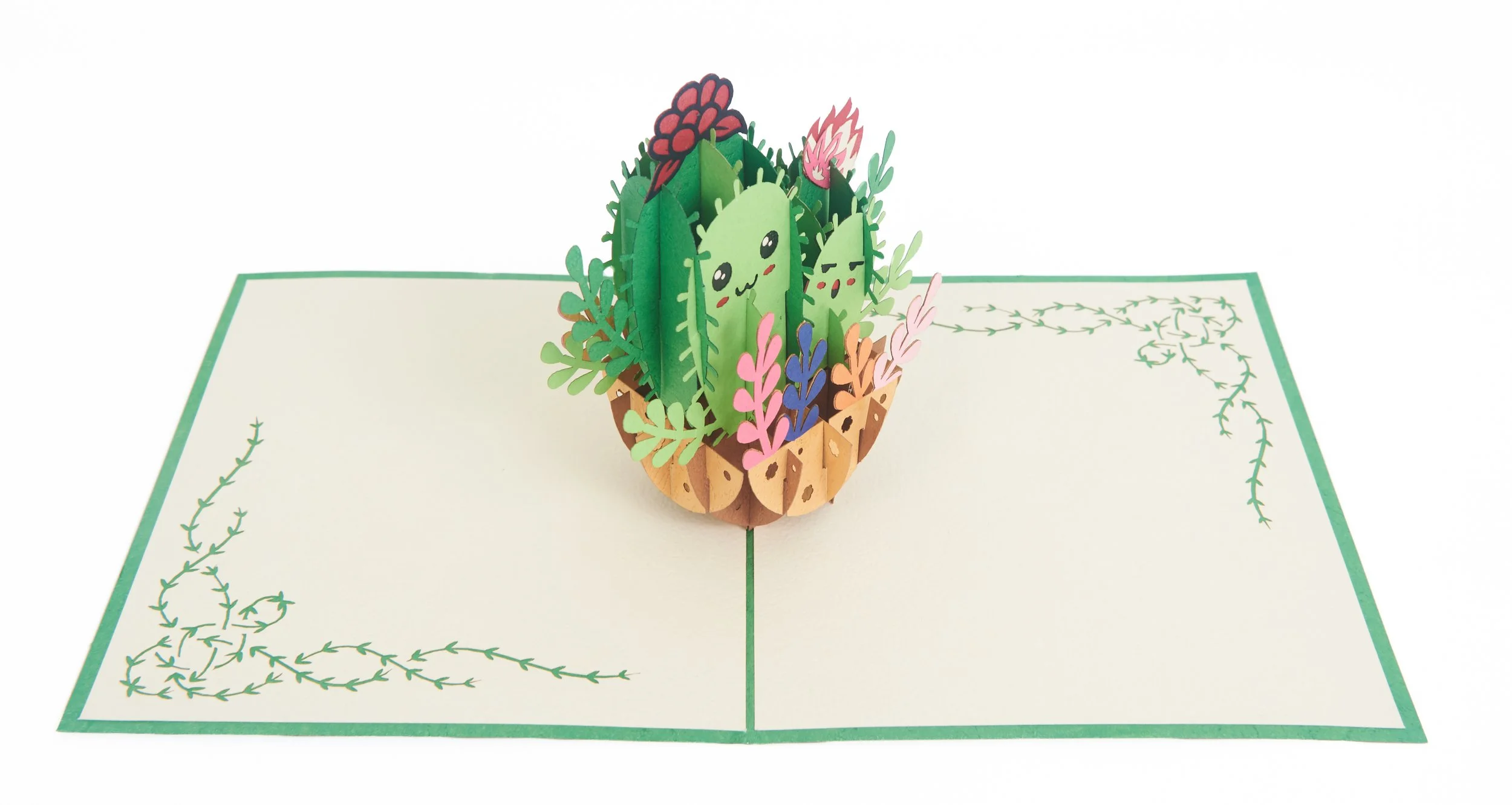Cactus Pop Up Card ~
