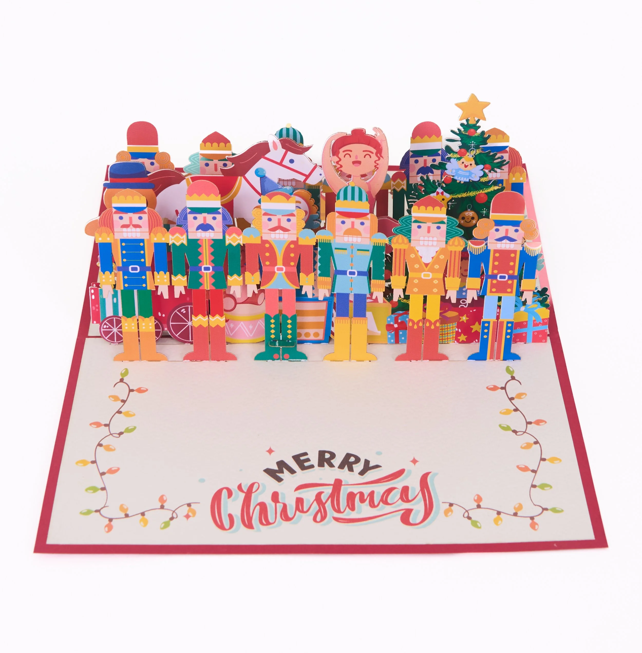Christmas Nutcrackers Pop up Card