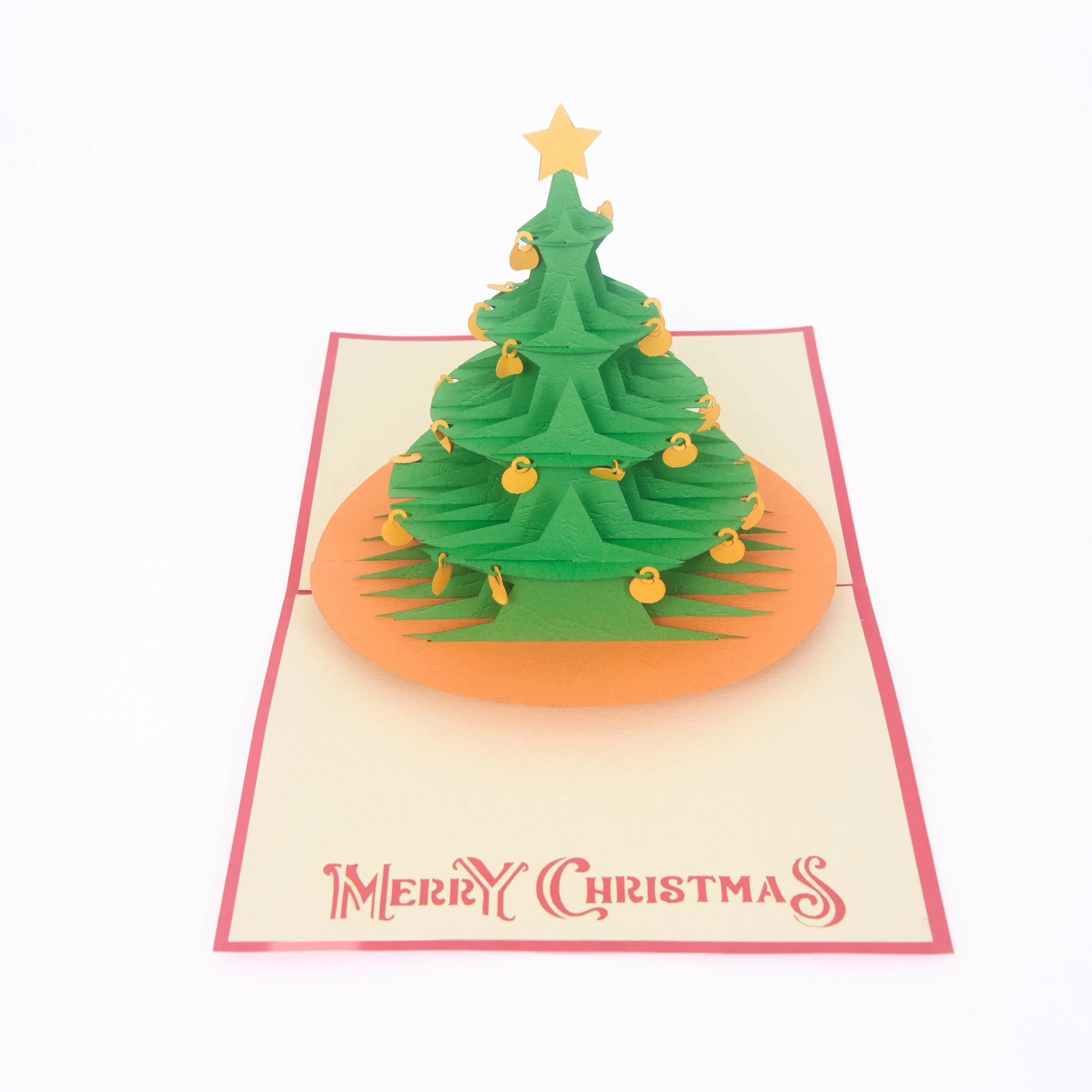 Christmas Tree 3D Pop up Card