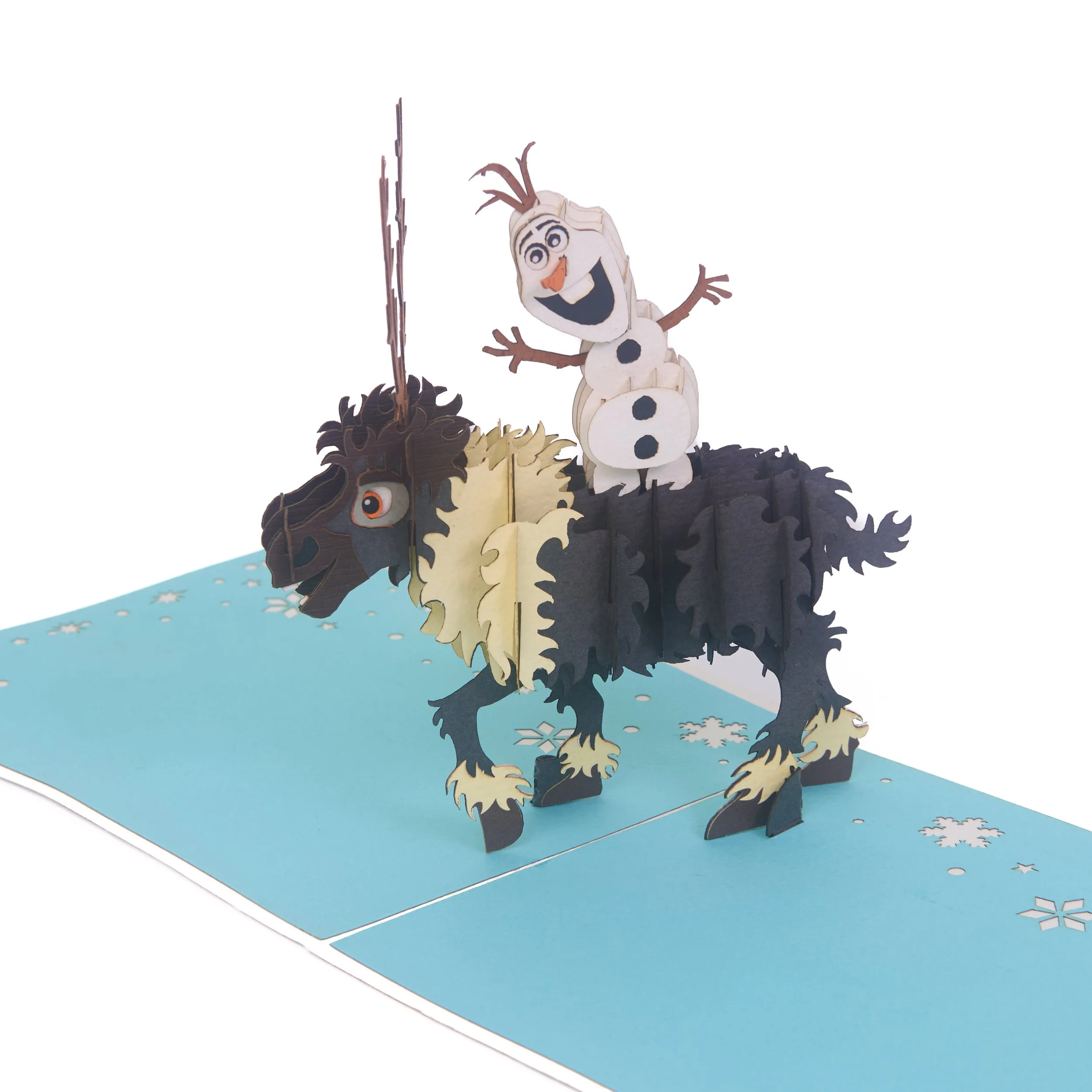 Olaf and Sven Frozen 3D Pop-Up Card