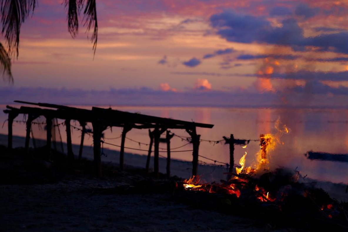 If you're as lucky as Greg, you'll end your day with a sunset like this every night