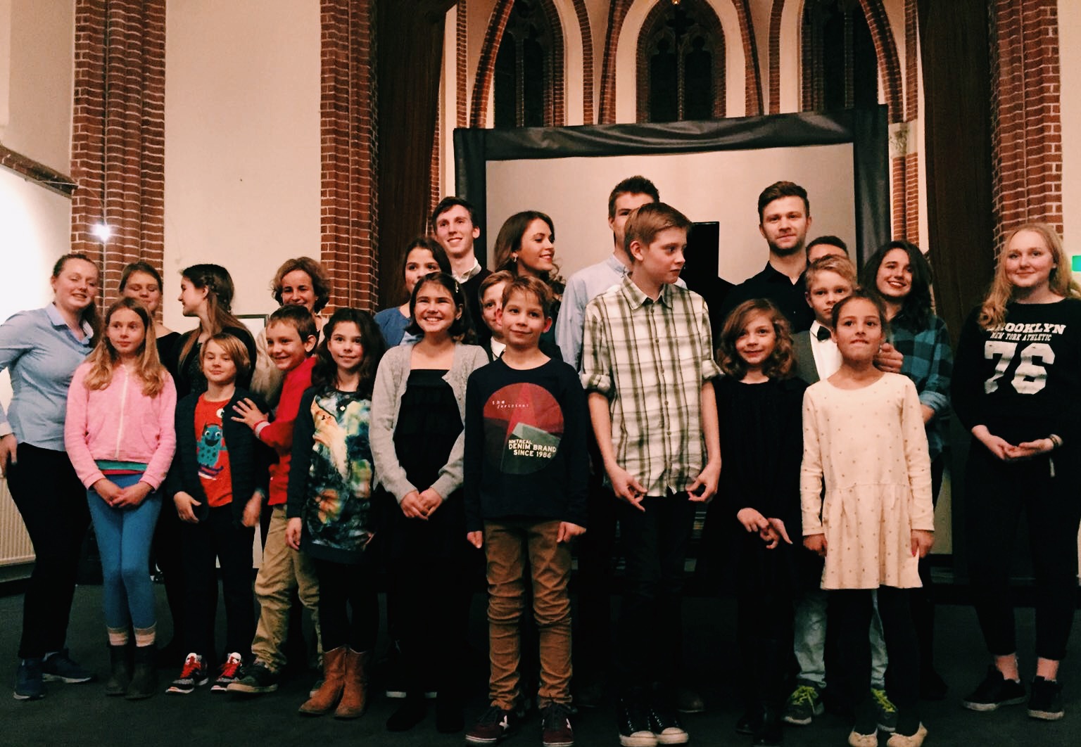 Our student Christmas concert in the beautiful Chapelle of the Ursulinenconvent Museum, Eijsden, NL. 