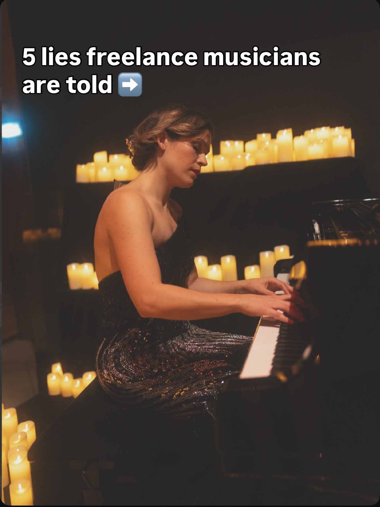 Follow @thisismichellelynne for more advice for freelance musicians ☁️

You&rsquo;re not &ldquo;bad at business.&rdquo; You&rsquo;re just believing stories that were never true in the first place.
 If you&rsquo;re a musician who&rsquo;s tired of play