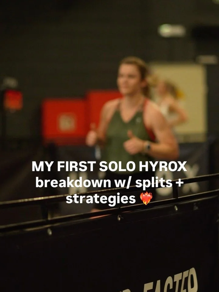 My first Hyrox experience - solo women&rsquo;s open 🎉

Ok I promise this hasn&rsquo;t become my entire personality but I think it&rsquo;s worth sharing here because I was SO daunted by signing up for a Hyrox. 

Thanks to a good mindset and good trai