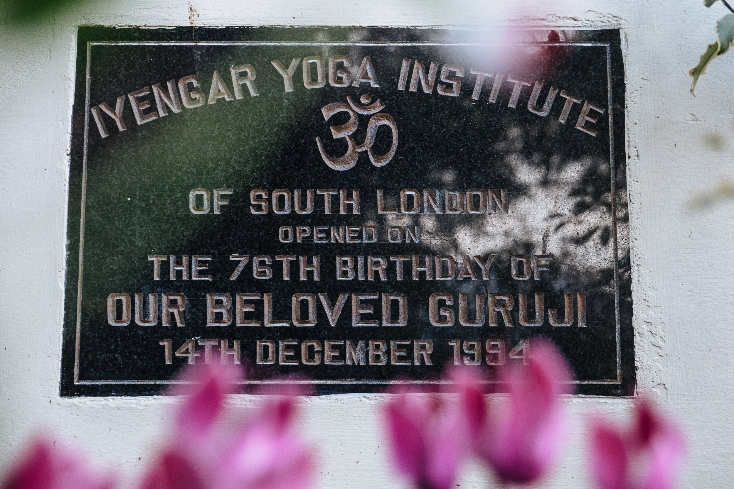 Opened by Guruji 14th December 1994