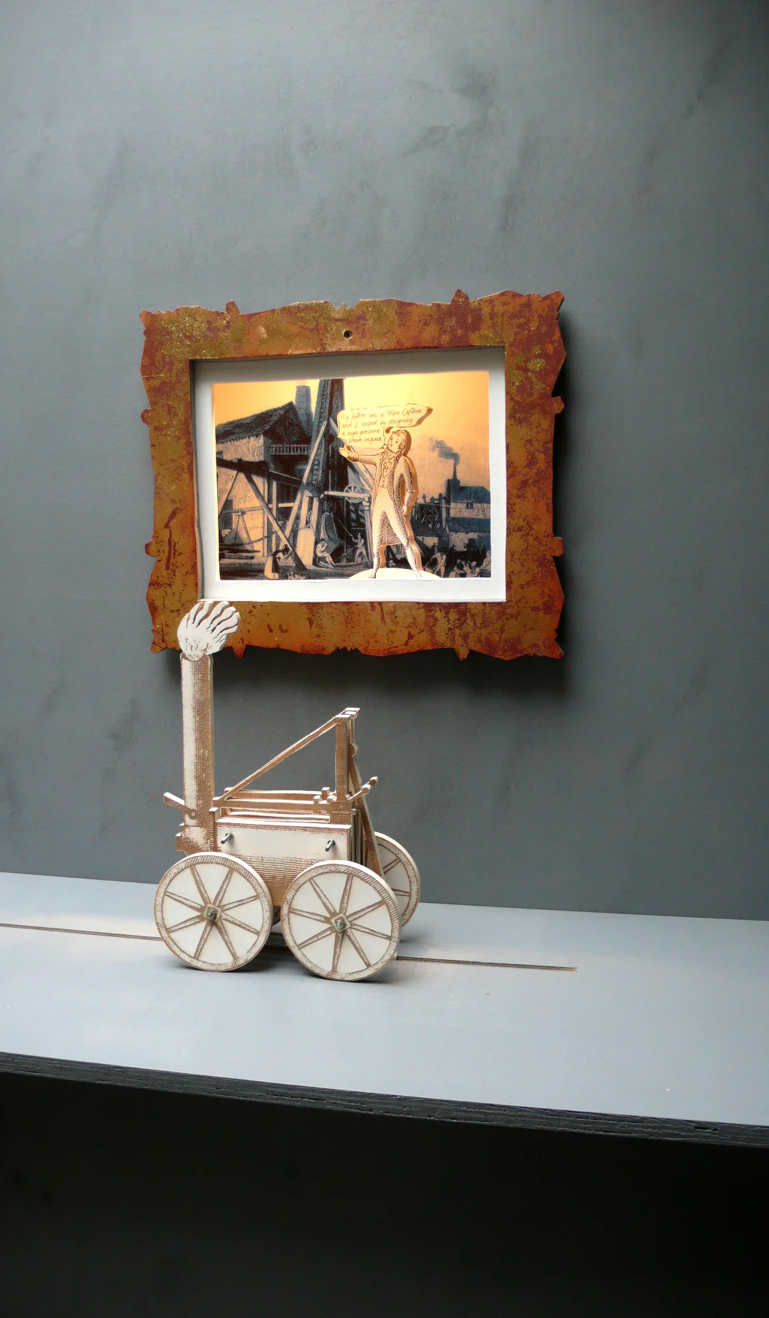 Trevithick Interacative Installation exploring the life and legacy of Richard Trevithick