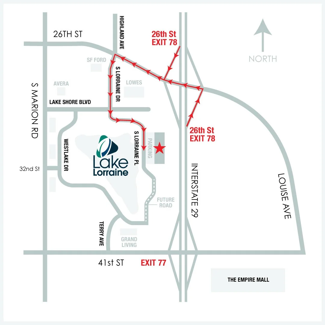 Directions to Lake Lorraine