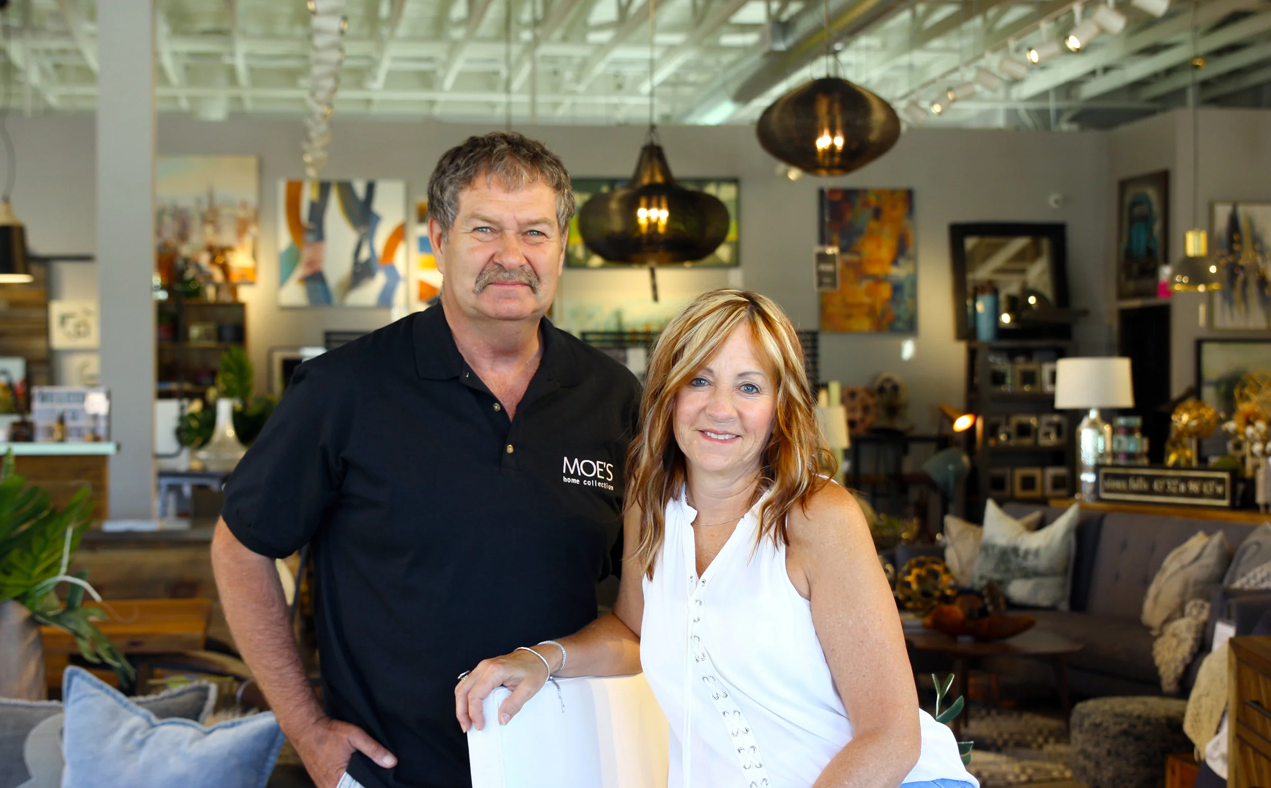 Dave and Tamara Dettler, owners of Moe's Home Lake Lorraine, feel perfectly at home at the lake.