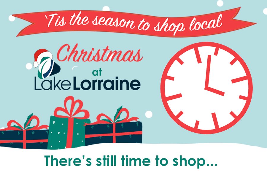 Shop local and support Lake Lorraine businesses