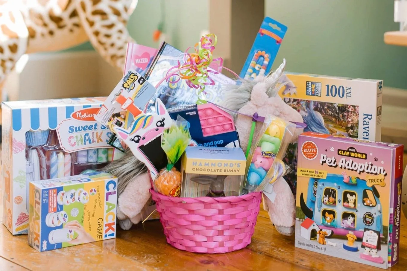 Custom Easter Baskets available at Child's Play Toys