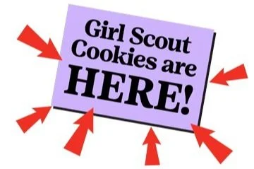 Girl Scout cookie season is here